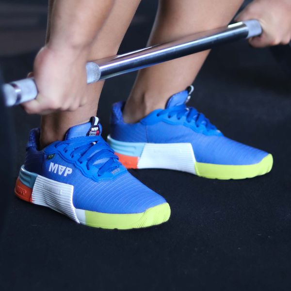 Tênis de Cross Training MVP 5x5 - Blue Orange