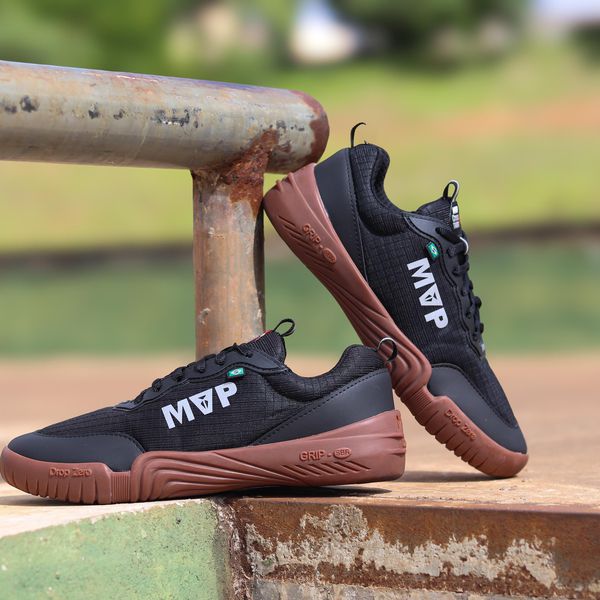 Tênis de Cross Training MVP Barefoot Evo 4 - Black Camel