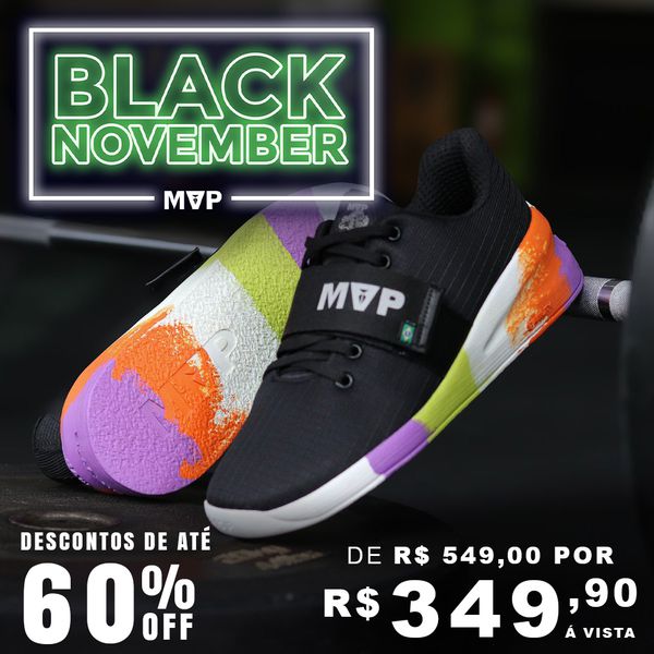 Tênis de LPO Lifter PRO - Preto Aquarela