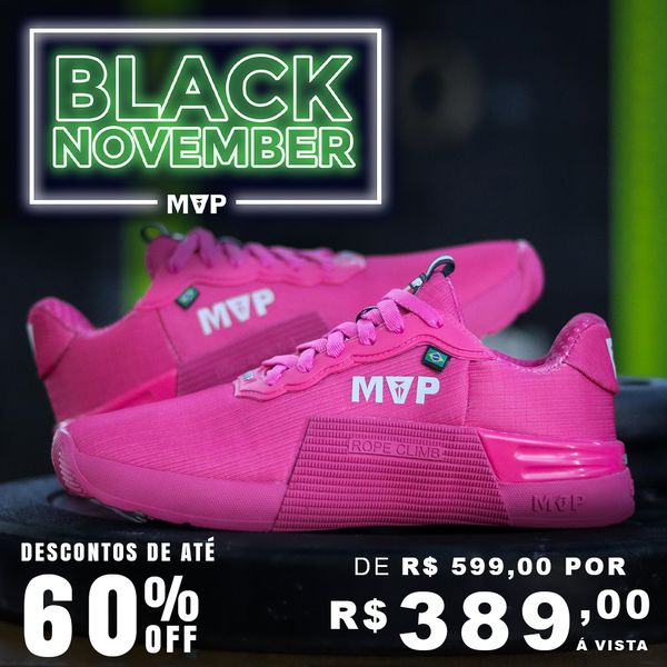 Tênis Feminino para Cross 5x5 - All Pink