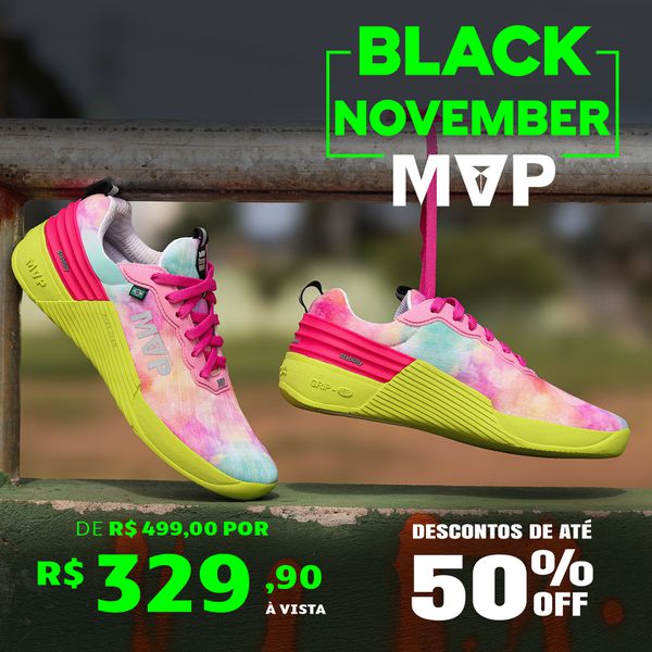 Tênis Feminino Para Cross MVP 4x4 - Pink Smoke