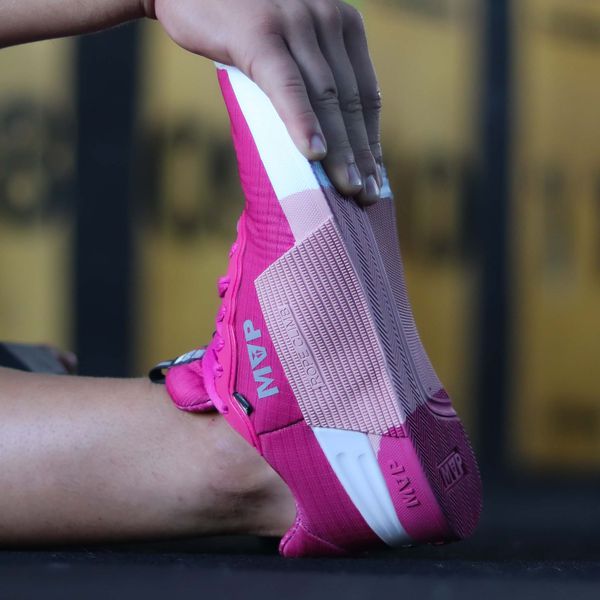 Tênis Feminino para Cross Training MVP 5x5 - Pink White