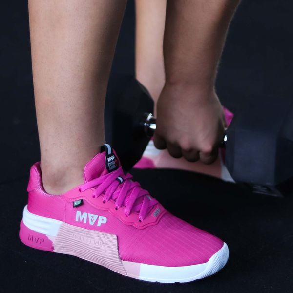 Tênis Feminino para Cross Training MVP 5x5 - Pink White