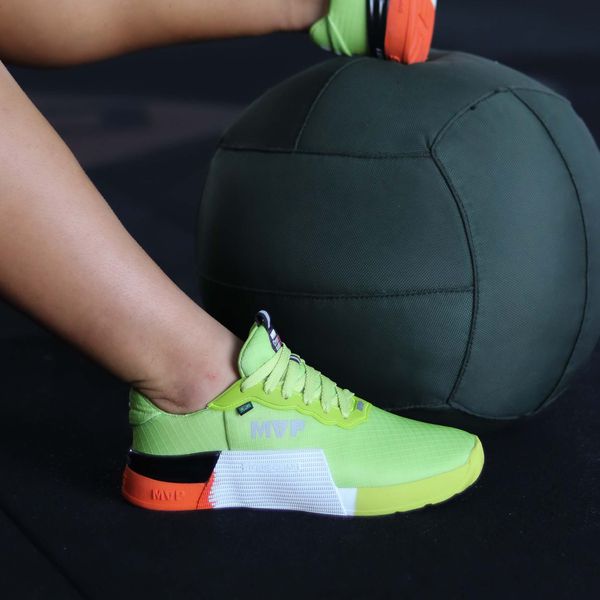 Tênis MVP Cross Training 5x5 - Green Orange 