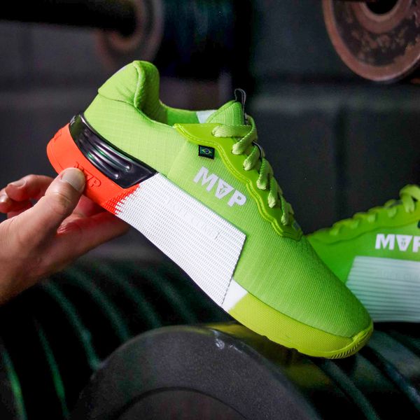 Tênis MVP Cross Training 5x5 - Green Orange 