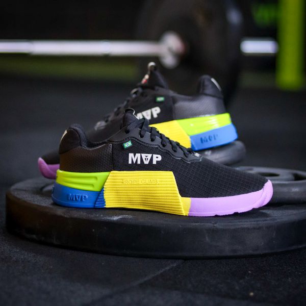 Tênis MVP para Cross Training 5x5 - Black Yellow