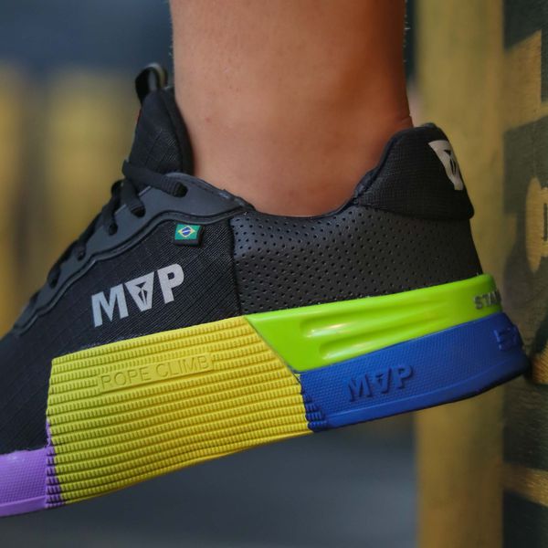 Tênis MVP para Cross Training 5x5 - Black Yellow