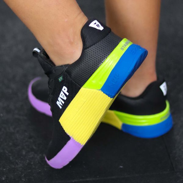 Tênis MVP para Cross Training 5x5 - Black Yellow