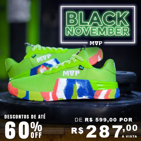 Tênis MVP para Cross Training 5x5 - Green Splash