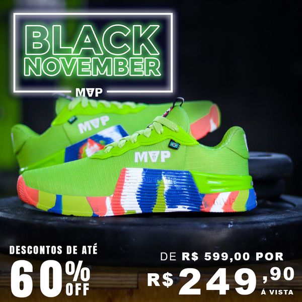 Tênis MVP para Cross Training 5x5 - Green Splash