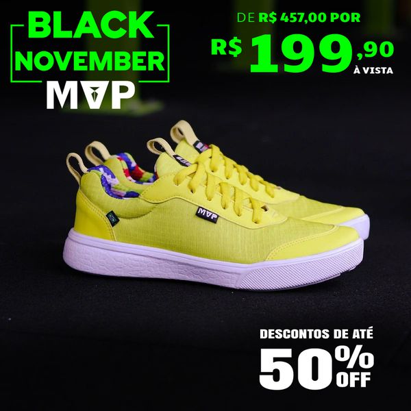 Tênis MVP Soft Walk - Yellow