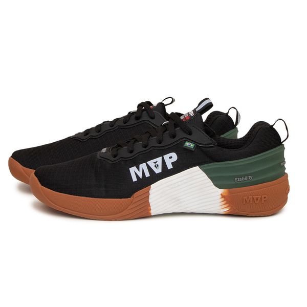 Tênis para Cross Unissex 4x4 - Military Black White 