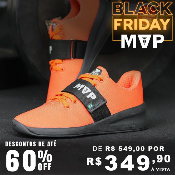 Tênis para LPO Lifter PRO - Orange Black 50114 