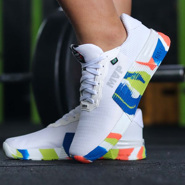 Tênis para Treino cross MVP 5x5 - White Splash