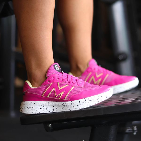 Tênis para treino feminino Xtep Run II - CHERRY YELLOW