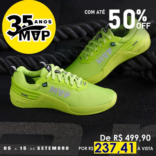 Tênis Unissex para Cross 4x4- All Green 