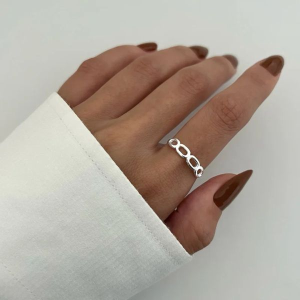 ANEL ELO PRATA 925 - My Prata Joias