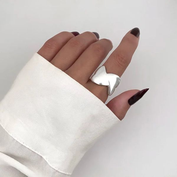 ANEL LISO PRATA 925 - My Prata Joias