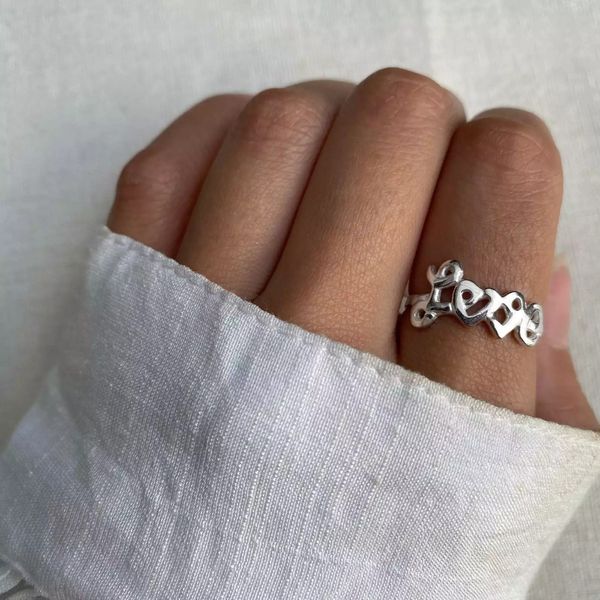 ANEL LOVE PRATA 925 - My Prata Joias