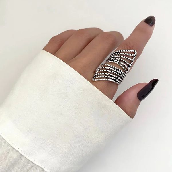 ANEL REGULÁVEL INDIANO PRATA 925 - My Prata Joias