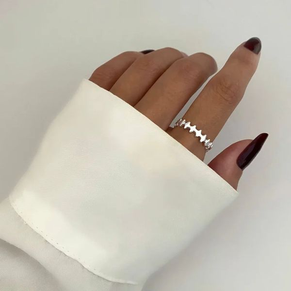 ANEL ARO TRABALHADO PRATA 925 - My Prata Joias