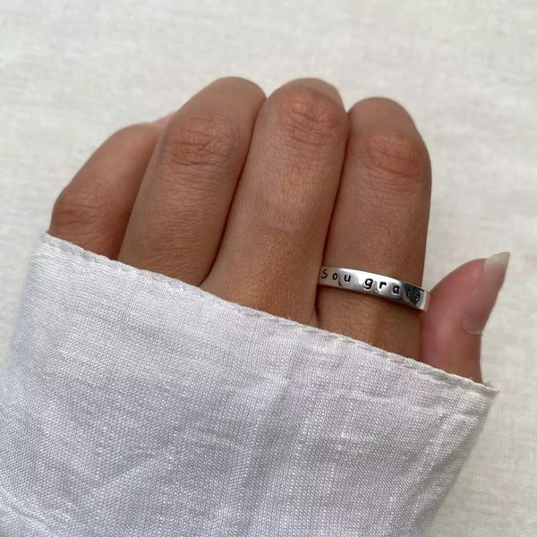 ANEL SOU GRATA PRATA 925 - My Prata Joias