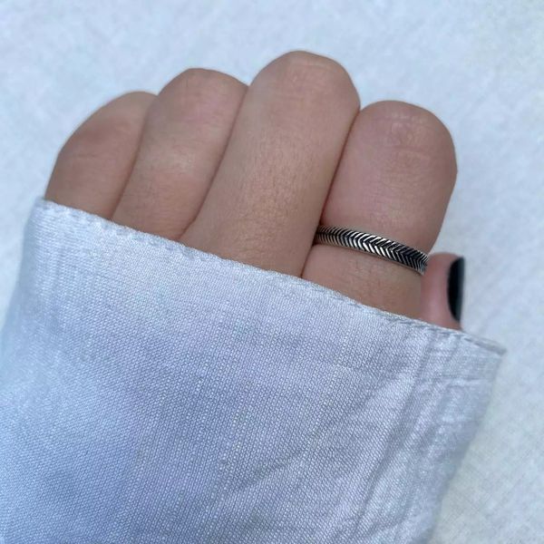 ANEL INDIANO ENVELHECIDO PRATA 925 - My Prata Joias