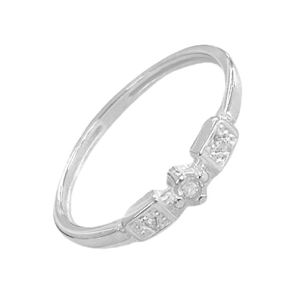 ANEL ZIRCÔNIA CRISTAL PRATA 925 - My Prata Joias