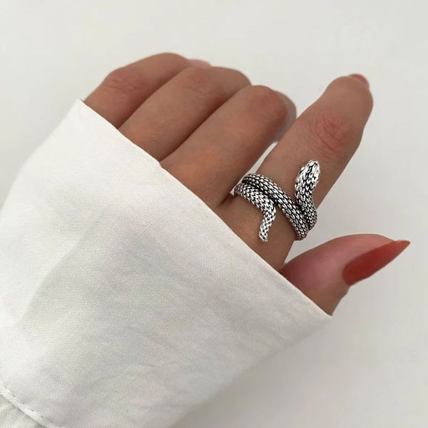 ANEL COBRA INDIANO PRATA 925 - My Prata Joias