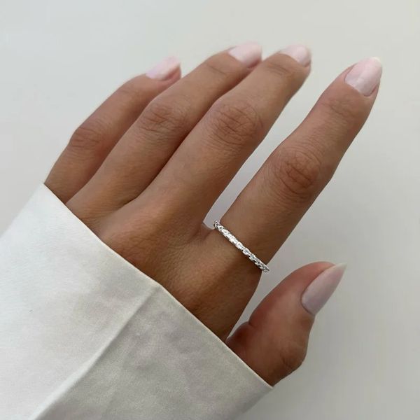 ANEL ZIRCÔNIA CRISTAL PRATA 925 - My Prata Joias