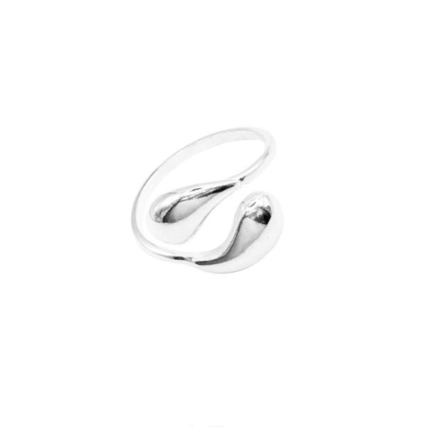 ANEL REGULÁVEL LISO PRATA 925 - My Prata Joias