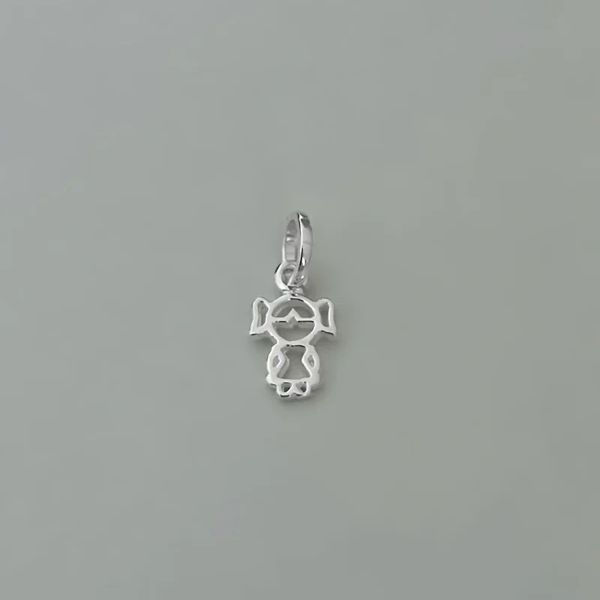 BERLOQUE MENINA PRATA 925 - My Prata Joias