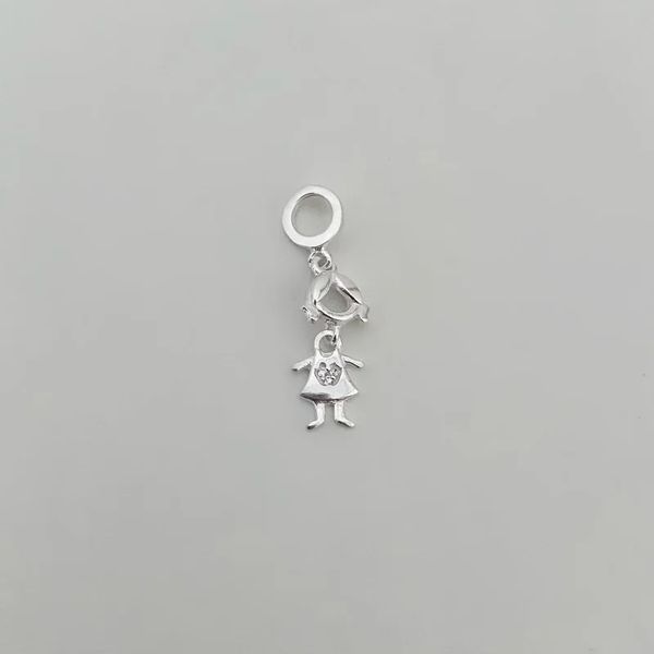 BERLOQUE MENINA ZIRCÔNIA CRISTAL PRATA 925 - My Prata Joias