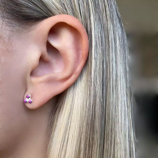 BRINCO UVA PRATA 925 - My Prata Joias