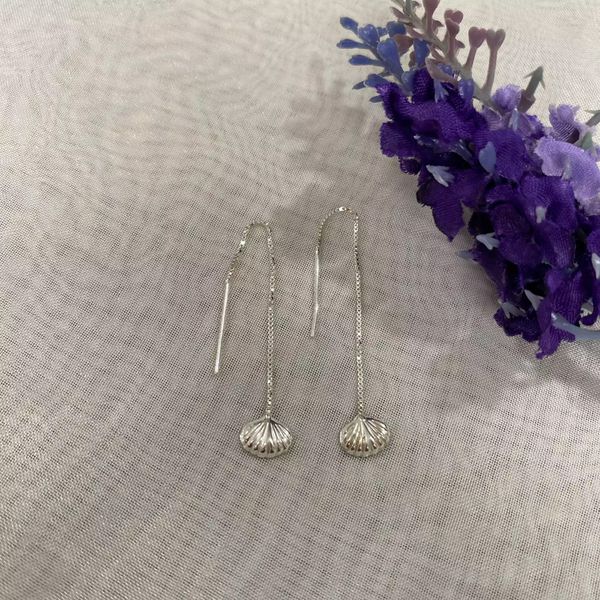 BRINCO VENEZIANA CONCHA PRATA 925 - My Prata Joias