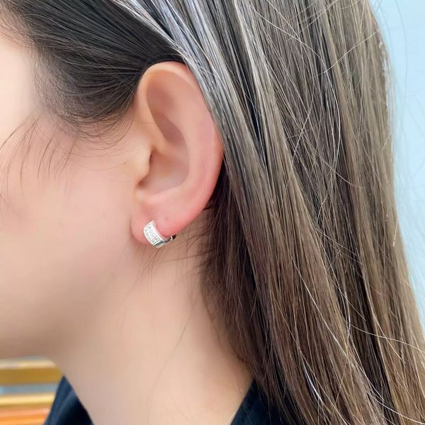 ARGOLINHA GOTA CRAVEJADA CRISTAL P PRATA 925 - My Prata Joias