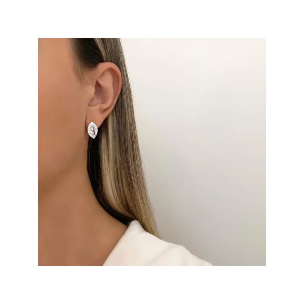 BRINCO ZIRCÔNIA AZUL CLARO PRATA 925 - My Prata Joias