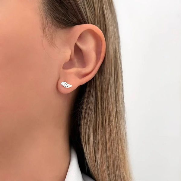 BRINCO ASA PRATA CLARA PRATA 925 - My Prata Joias