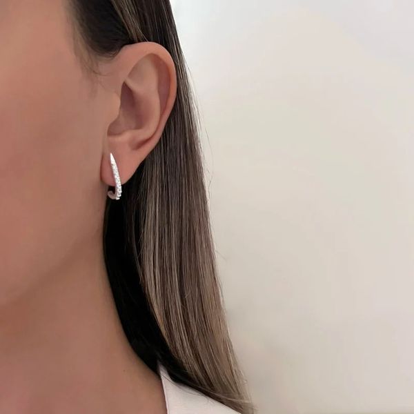 BRINCO ZIRCÔNIA CRISTAL PRATA 925 - My Prata Joias