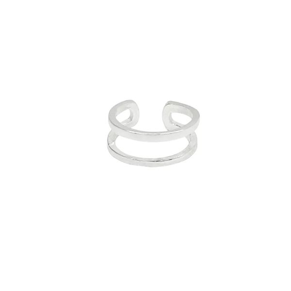 PIERCING FIO DUPLO FAKE PRATA 925 - My Prata Joias