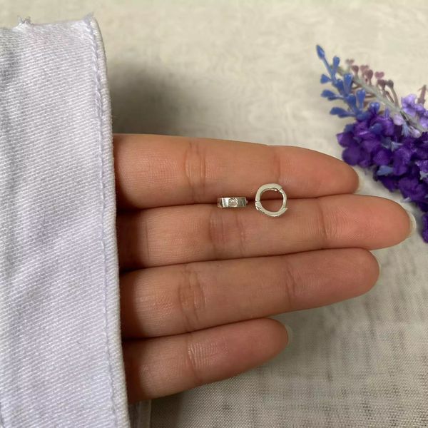 ARGOLINHA CLICK TREVO VAZADO P PRATA 925 - My Prata Joias