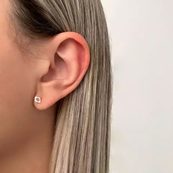 BRINCO PLANETA SATURNO PRATA 925 - My Prata Joias