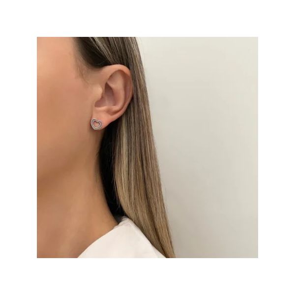 BRINCO CORAÇÃO VAZADO INDIANO PRATA 925 - My Prata Joias