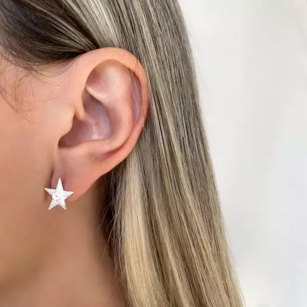 BRINCO ESTRALA DO MAR PRATA 925 - My Prata Joias