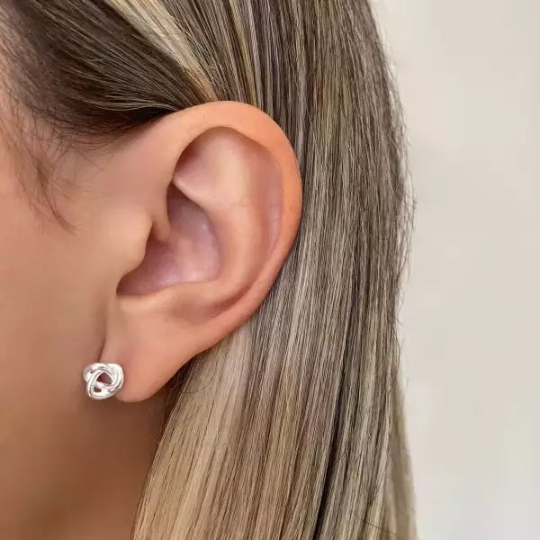 BRINCO NÓ P PRATA 925 - My Prata Joias