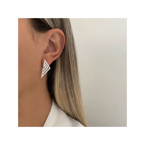 BRINCO ZIRCÔNIA CRISTAL PRATA 925 - My Prata Joias