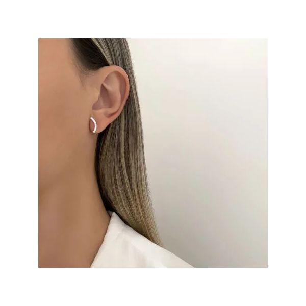 BRINCO ZIRCÔNIA CRISTAL PRATA 925 - My Prata Joias