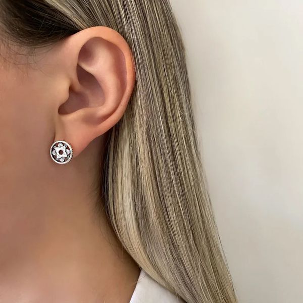 BRINCO FLOR INDIANO PRATA 925 - My Prata Joias