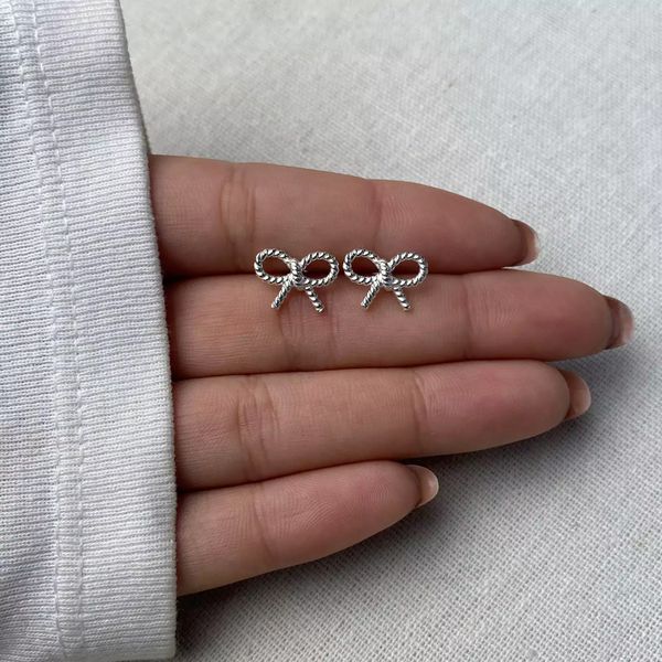 BRINCO LAÇO LISO PRATA 925 - My Prata Joias