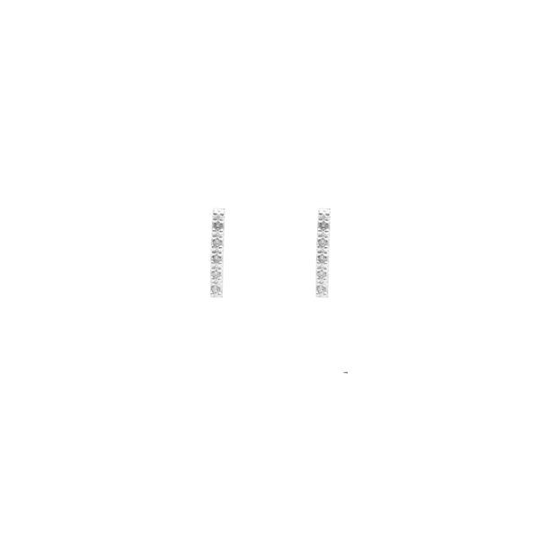 BRINCO PALITO ZIRCÔNIA CRISTAL PRATA 925 - My Prata Joias